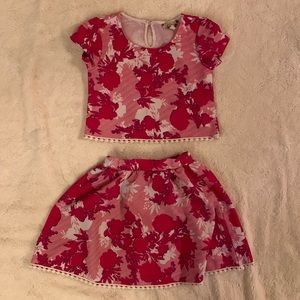 Speechless 2piece skirt& top SIZE: 7